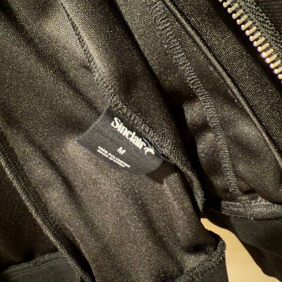 Sinclair Global Classic Zip Up Black Men’s Medium - Picture 5 of 9